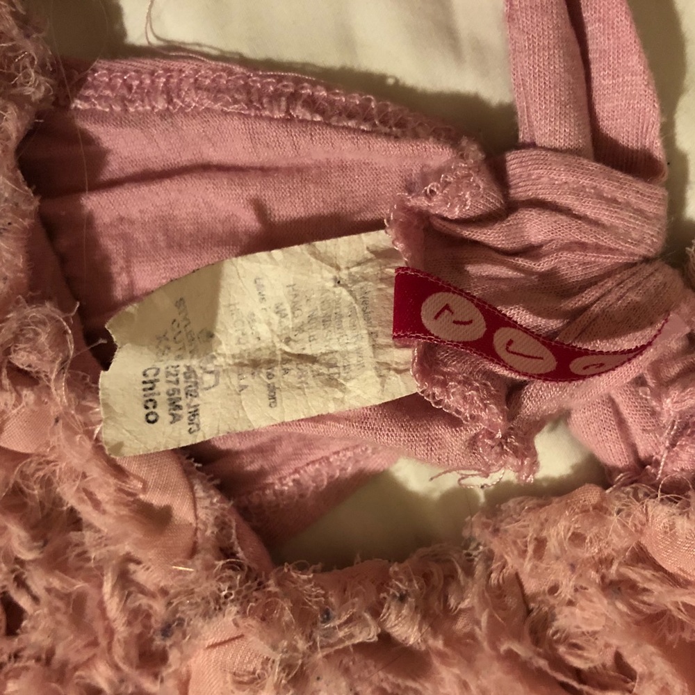 Pink Ruffle Flower Blouse - Picture 4 of 4